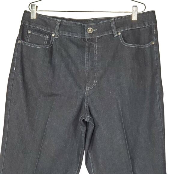 Nine West Womens Jeans Plus Size 18 Bootcut High Waist Rise Stretch - Picture 4 of 7